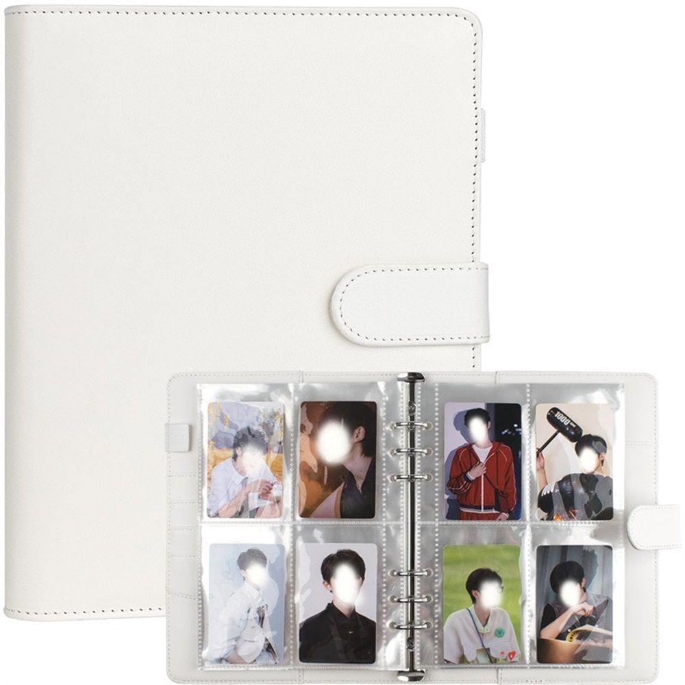 Photocard Binder with 25 Pack 4-Pocket Card Pages
