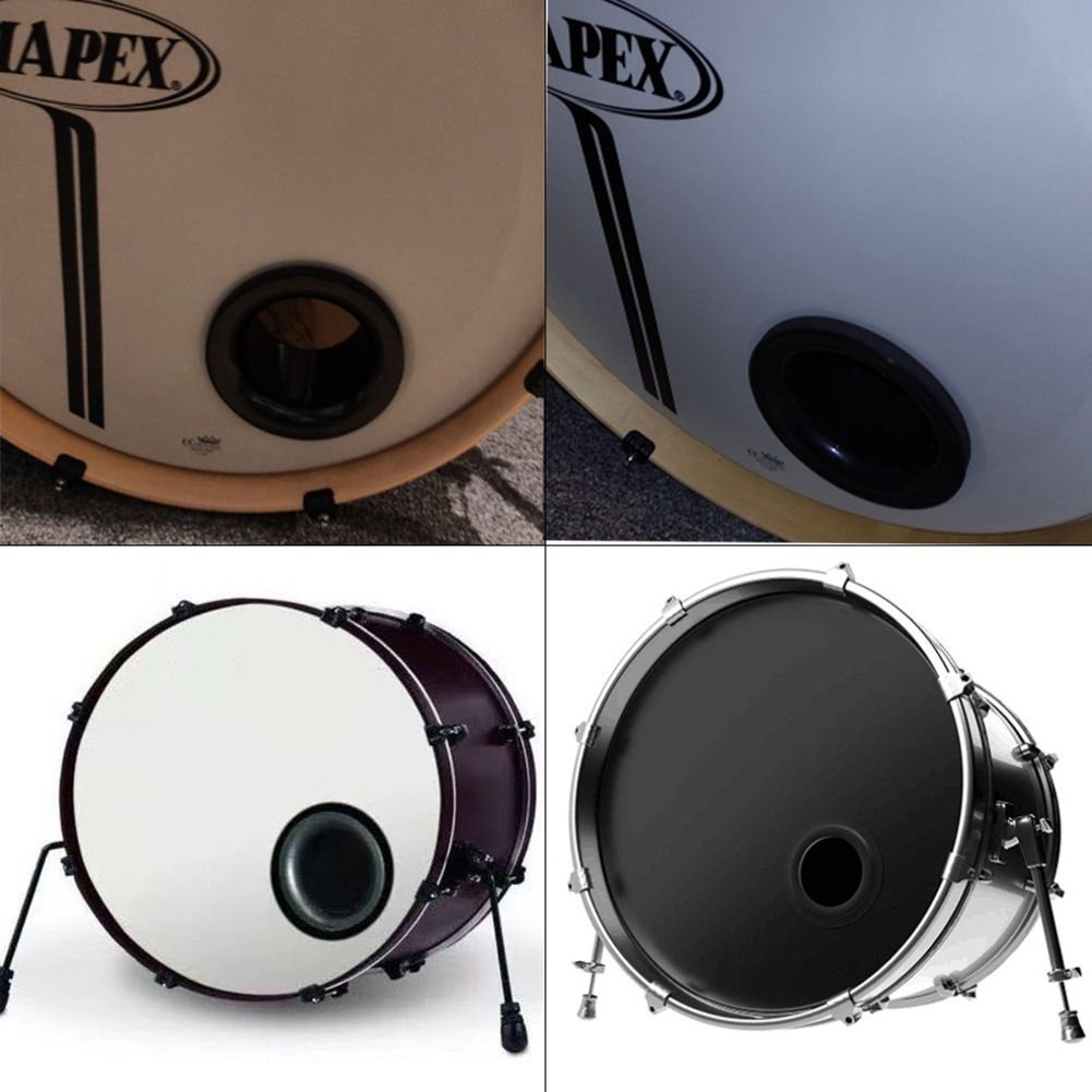 Bass Drum Enhancer Kick Drum Enhancer ABS Rubber Bass Drums Effect Amplifier view 3