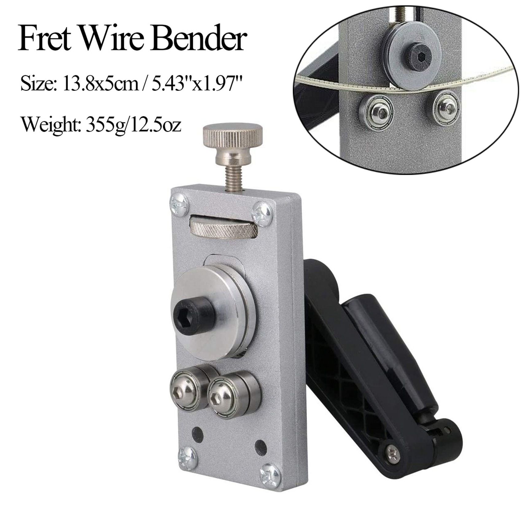 5.43Inch Guitar Bass Luthier Tool Guitar Fret Bender for Fret Wire Bending and
