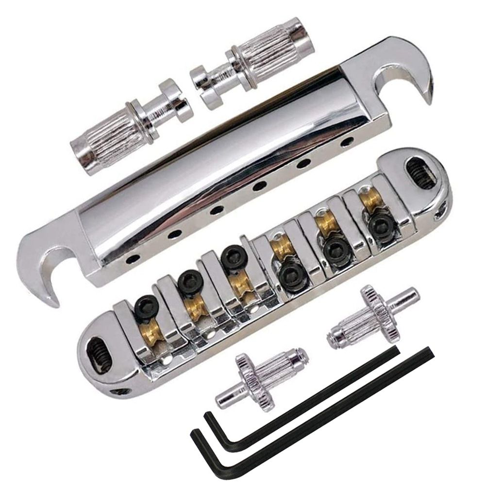 LP SG Roller Saddle Bridge ABR-1 Tune-o-matic Bridge Tailpiece Bridge For