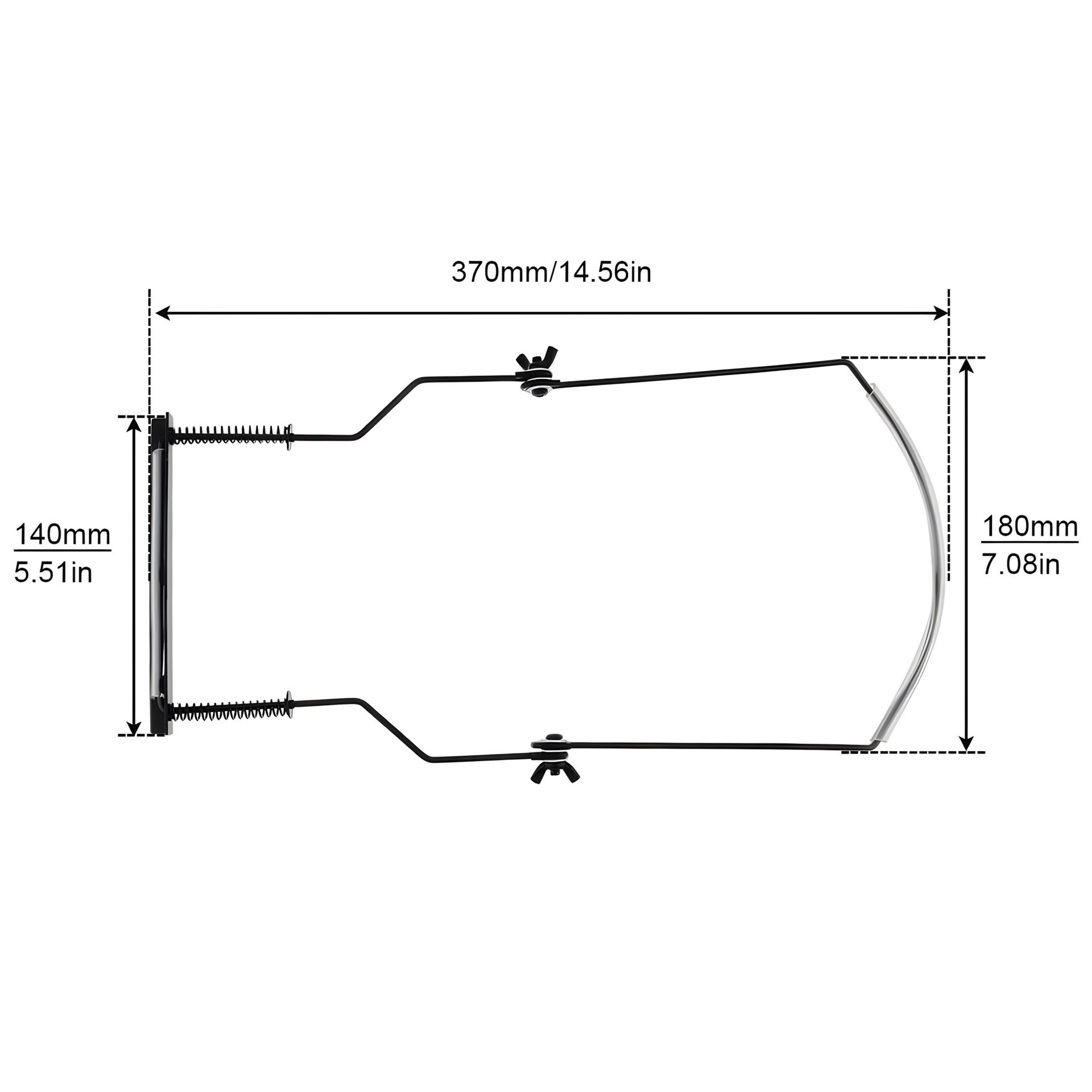Professional Harmonica Holder - 10 Hole view 5