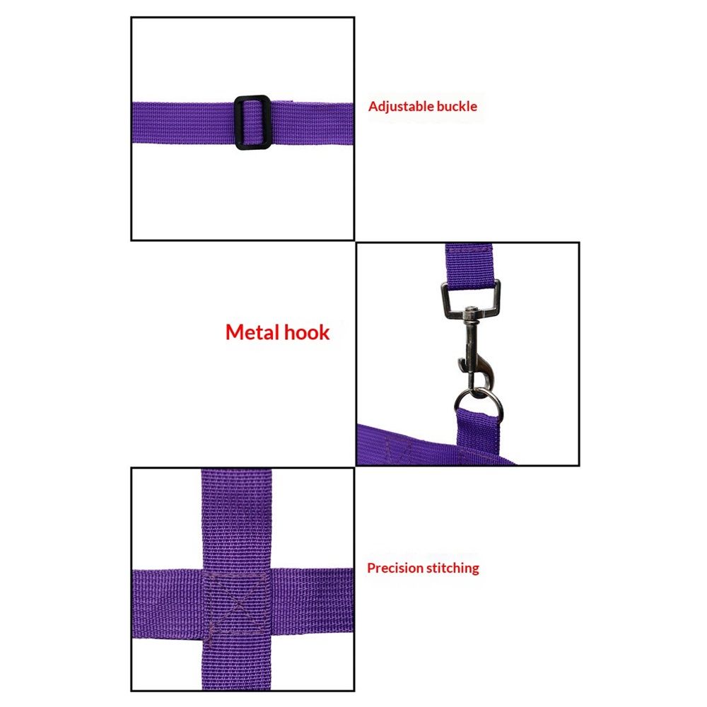 Four sided simple hay net bag view 4