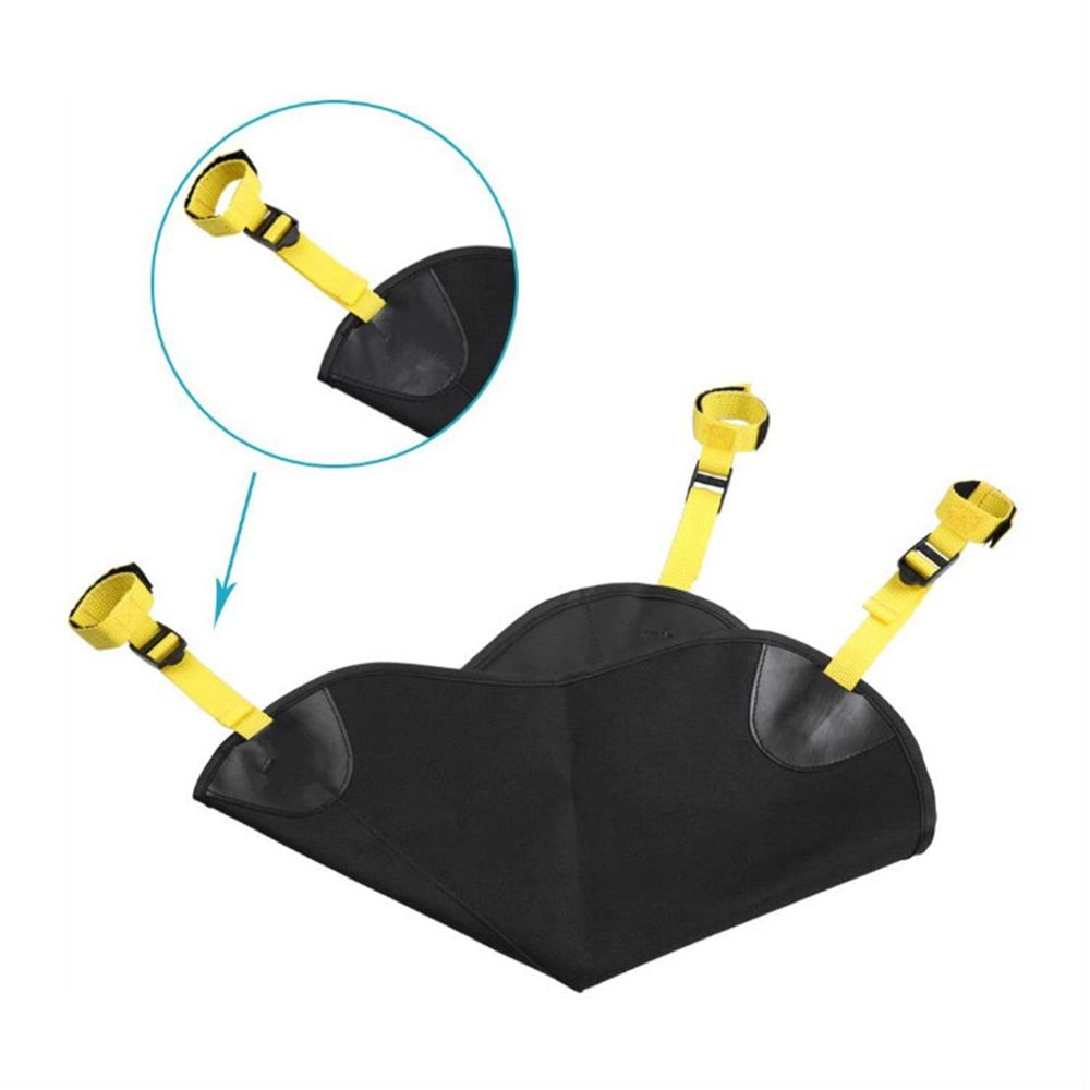 Tripod Weight Bag Black Durable Tripod Stone Bag Universal Light Stand Sand view 3