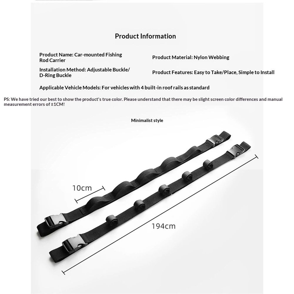 2 Pack Vehicle Fishing Rod Holder for Car view 5