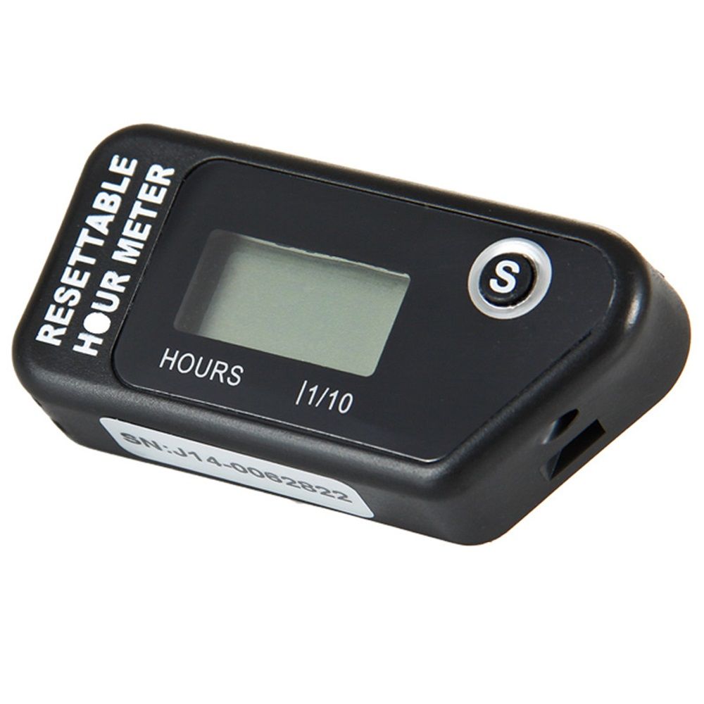 LCD Digital Hour Meter Gauge Vibration Activated view 2