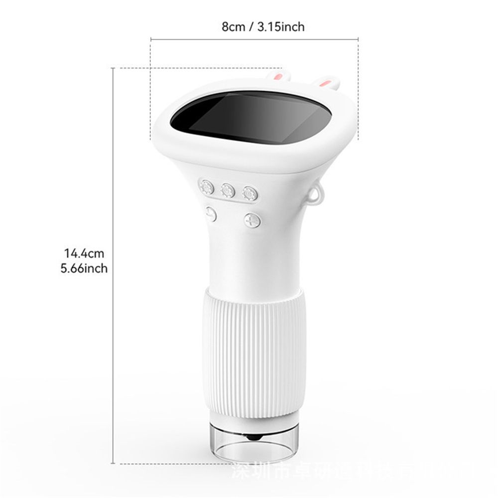 Microscope for Kids, 2" IPS Screen 1000X Handheld Digital Microscopes HD
