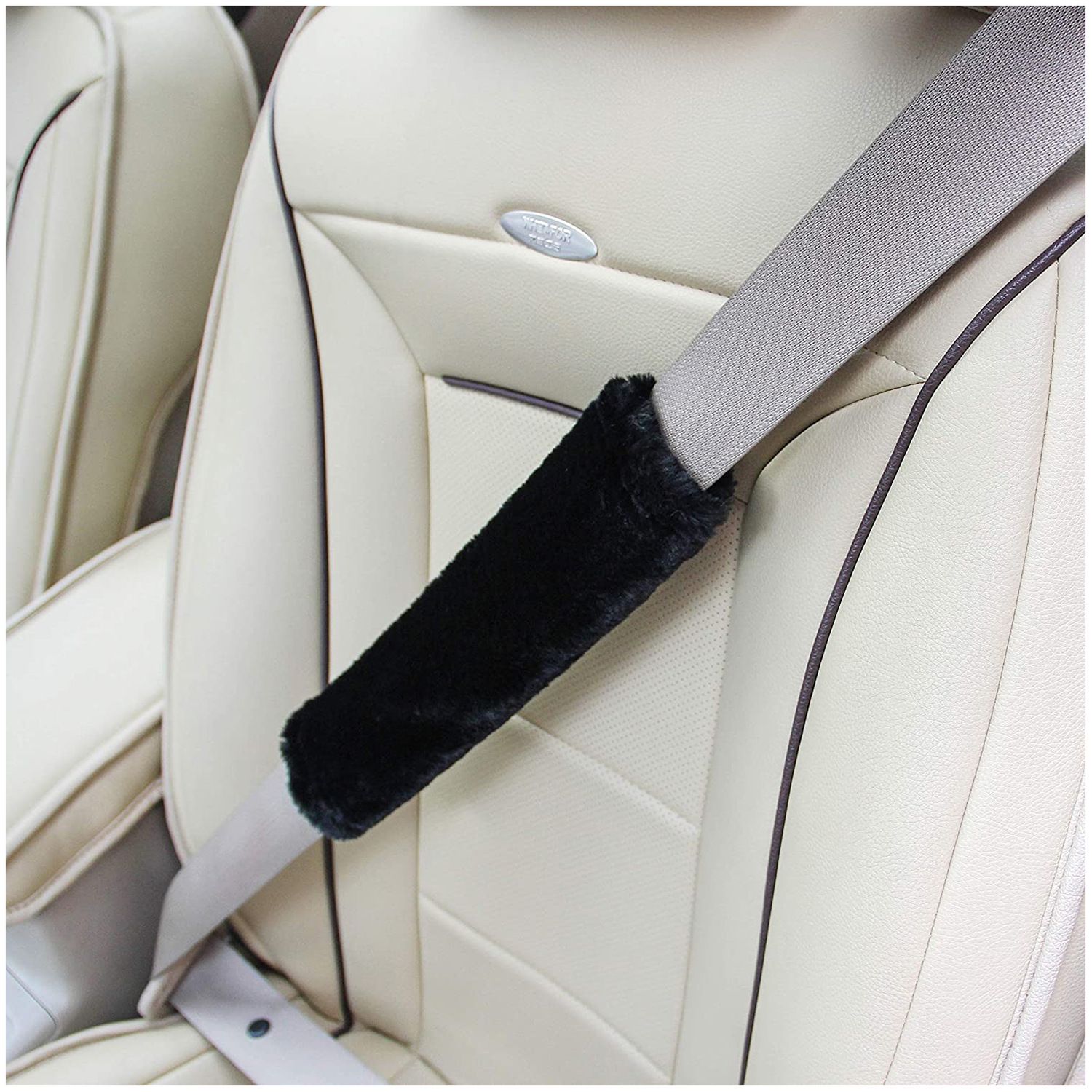 Belt Cover, Ultra-Soft & Durability,Thick Seat Belt Pads, Universal Fit for view 4