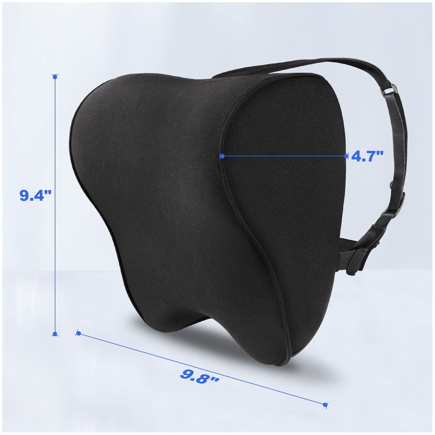 Car Seat Neck Pillow Memory Foam Headrest Cushion for Driver Head Cervical view 5