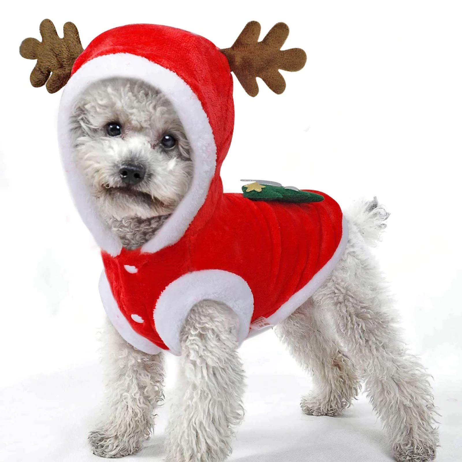 Pet Dog Christmas Clothes Costume view 3