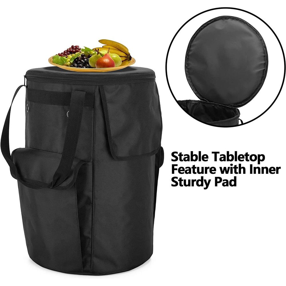 Propane Tank Cover, 20 lb Propane Gas Tank Bag with Side Flip Flap and Stable view 4