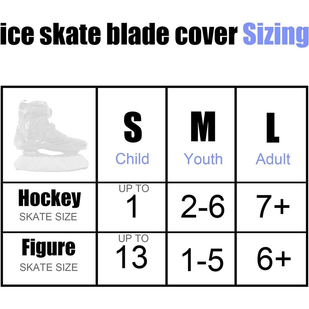 Ice Skate Blade Covers Ice Skate Blade Protector Ice Blade Guards Protective view 5