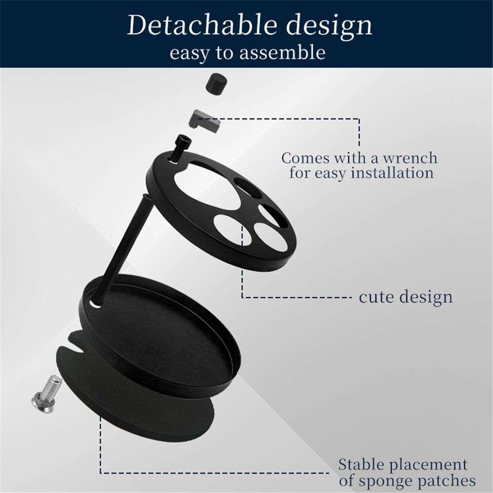 Stainless Toothbrush Holder Stand for Bathroom: Stainless Steel Ventilated view 4