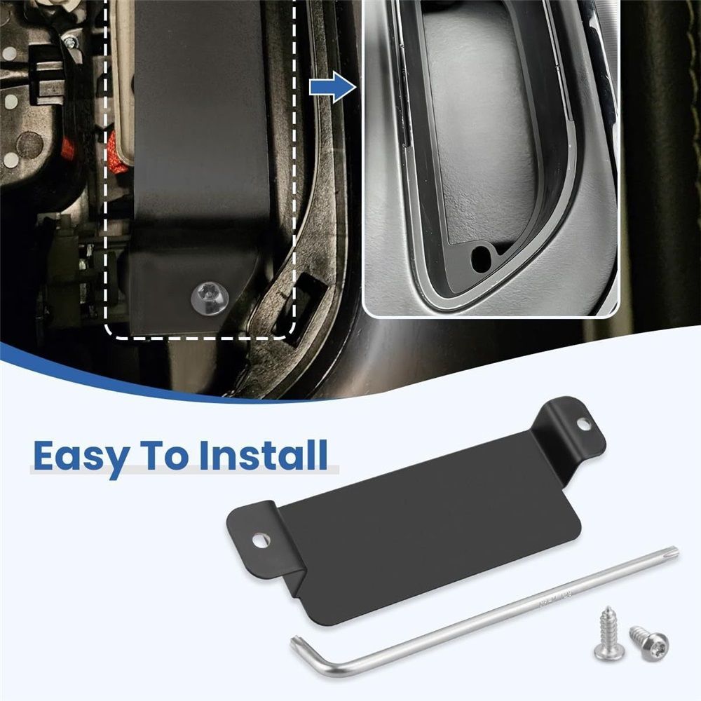 Anti-Theft Steel Neutral Cover Plate view 2