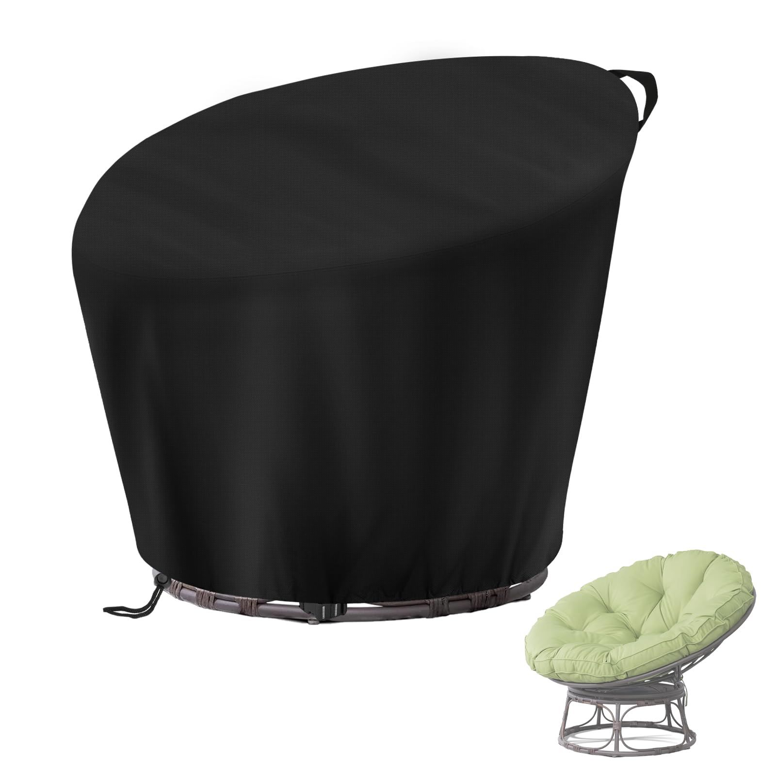Chair Cover, Waterproof Cover for Outdoor Patio Chair Cover Heavy Duty Cover view 3