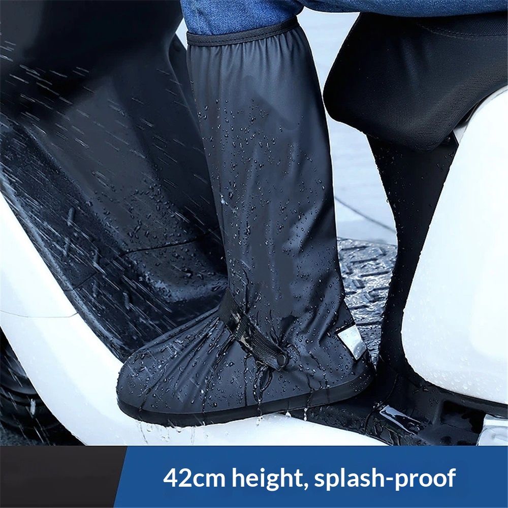 Waterproof Shoe Covers For Rain，Rain Boot Covers With Zipper view 4