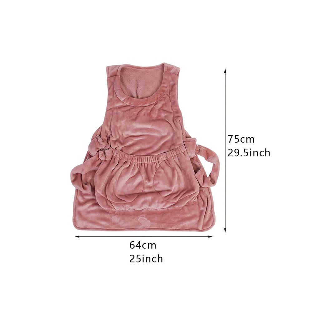 Adjustable Cat Carrier Apron with Double Layer Pocket Cat Sleeping Bag Pet view 5