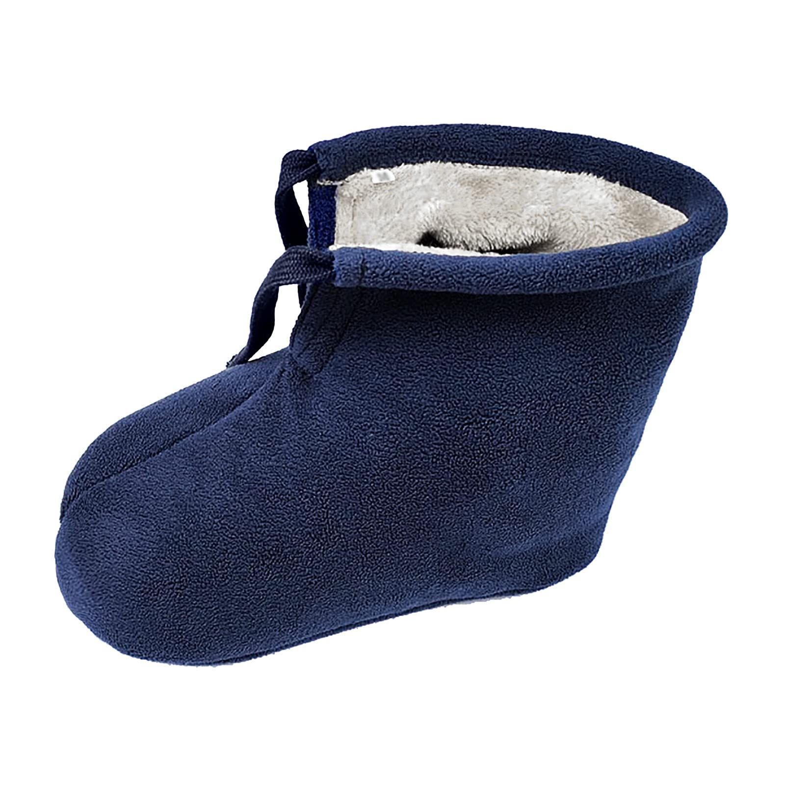 Winter Warm Cast Sock, Thick Fleece Foot Cast Cover - Below the Knee Toe Boot