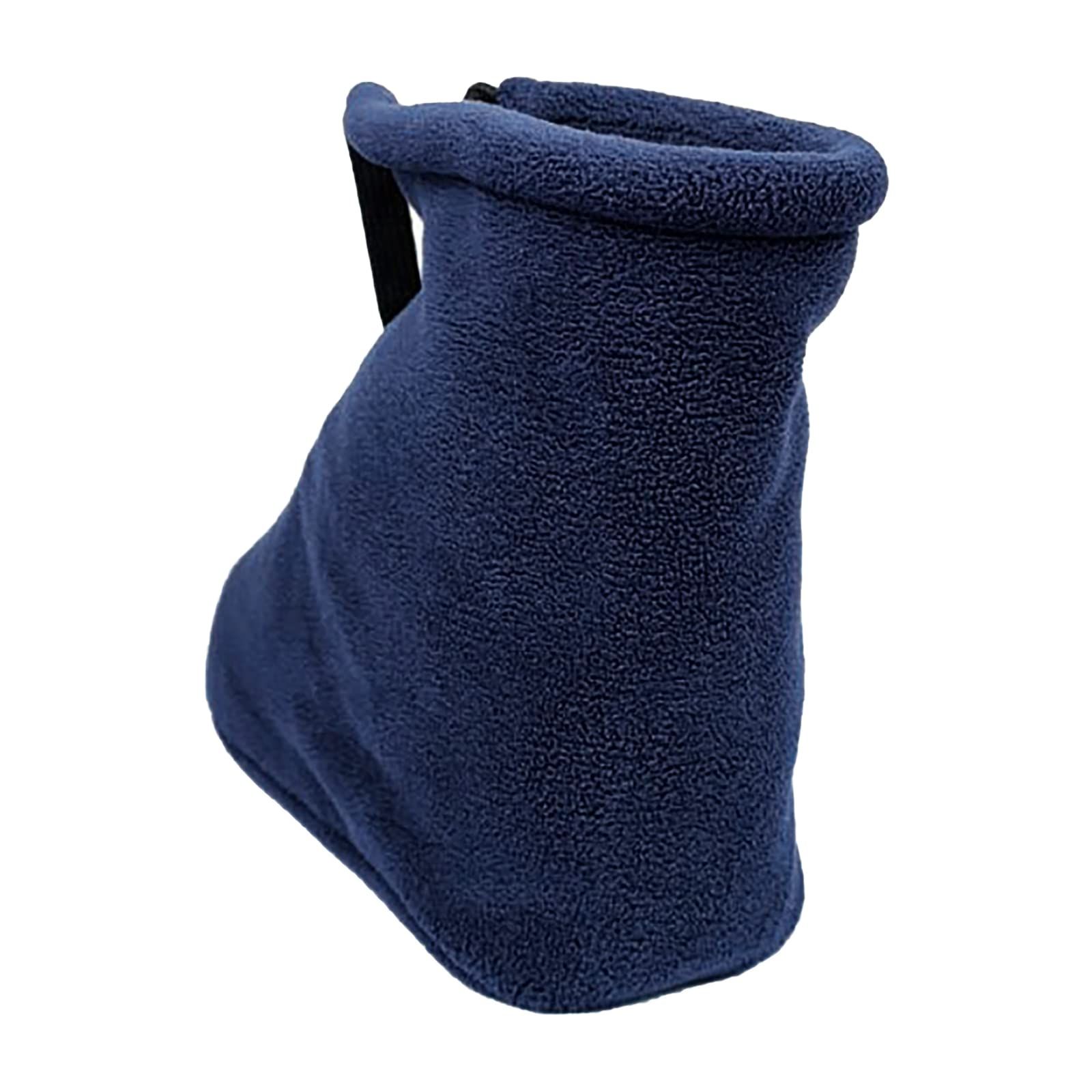 Winter Warm Cast Sock, Thick Fleece Foot Cast Cover - Below the Knee Toe Boot view 4