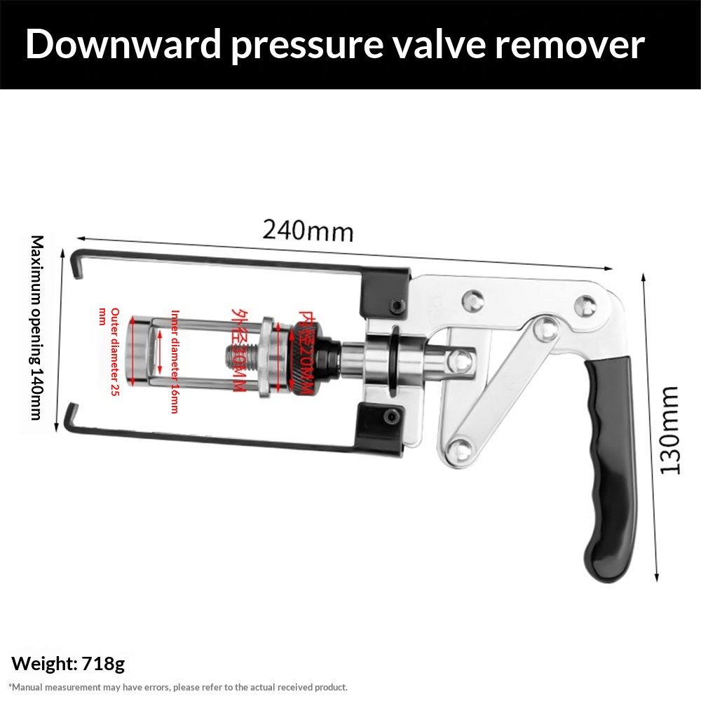 Overhead Valve Spring Remover Compressor Stem Engine Seal Keeper Replace Tool view 4