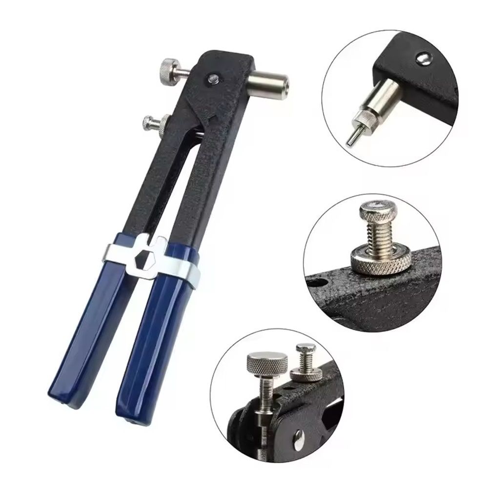 110pcs Rivet Nut Tool Kit Rivnut Tool Nut Rivet Gun kit Wrench Threaded Insert