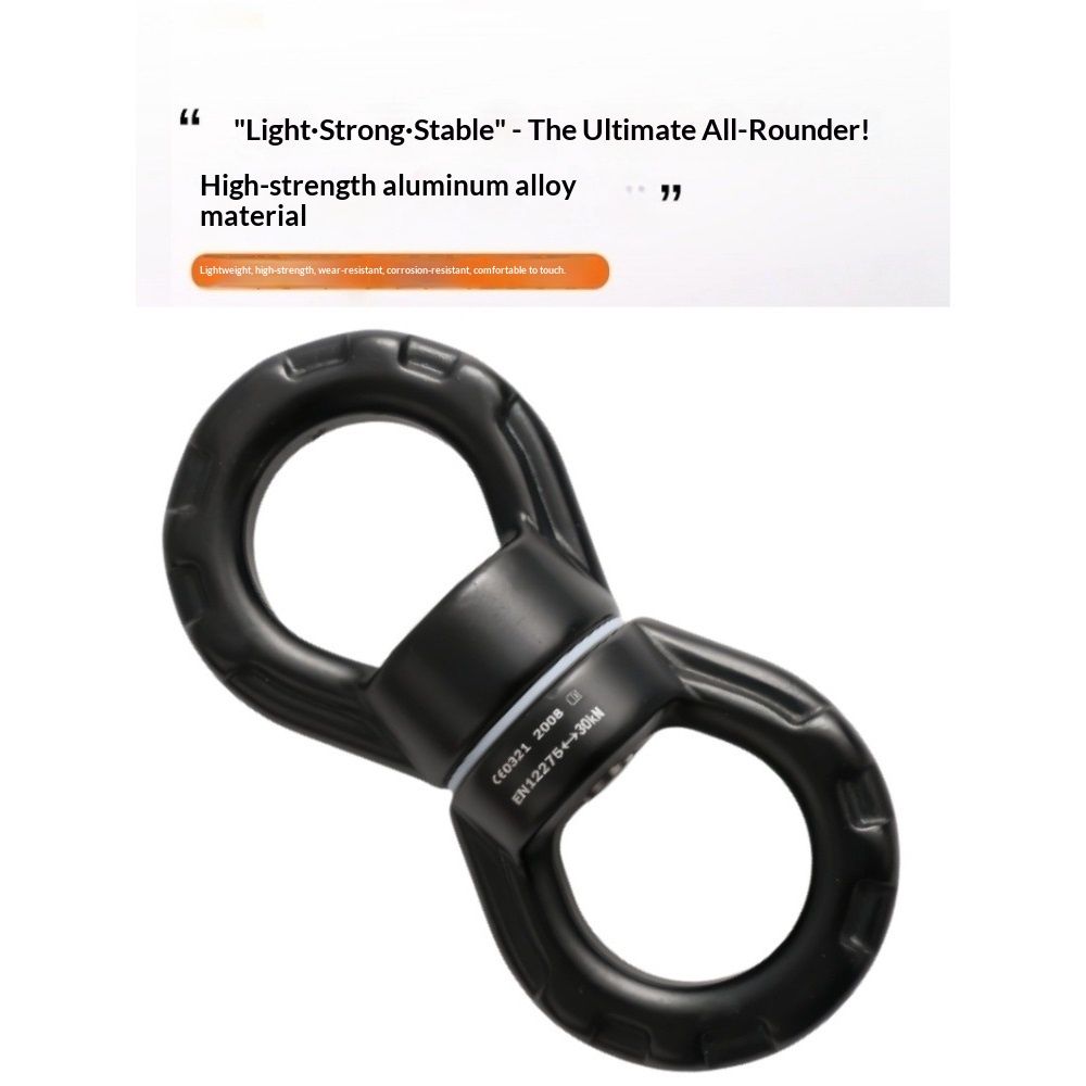 Swing Swivel 30KN Breaking Strength 360° Rotator Safety Rotational Device view 3
