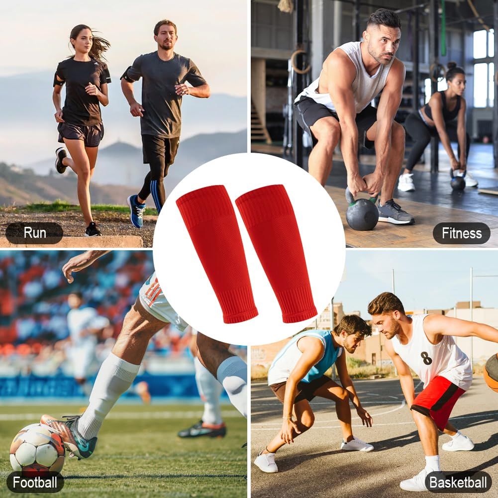 4 Pairs Leg Sleeves for Soccer view 5