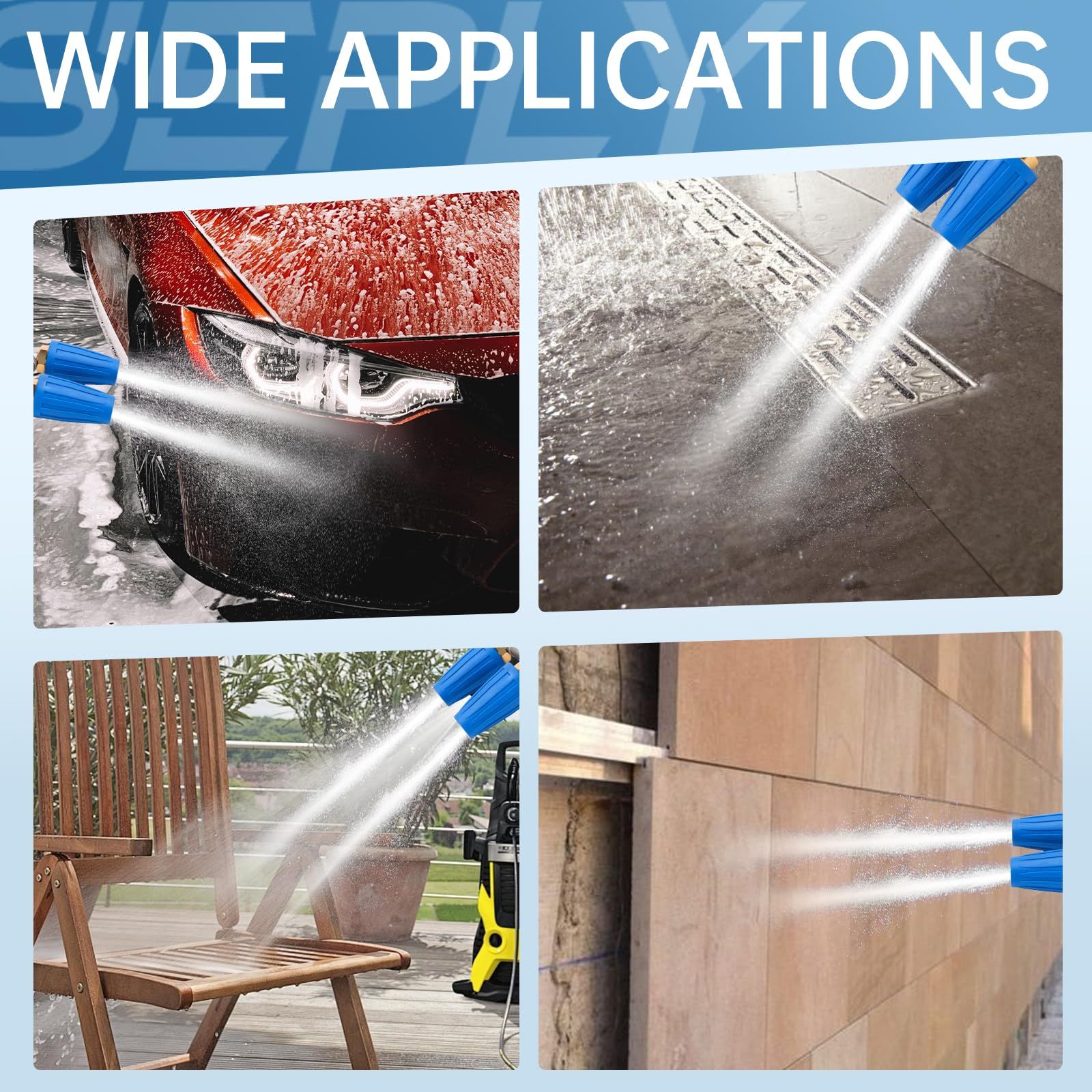 Dual Turbo Nozzle Pressure Washer view 2