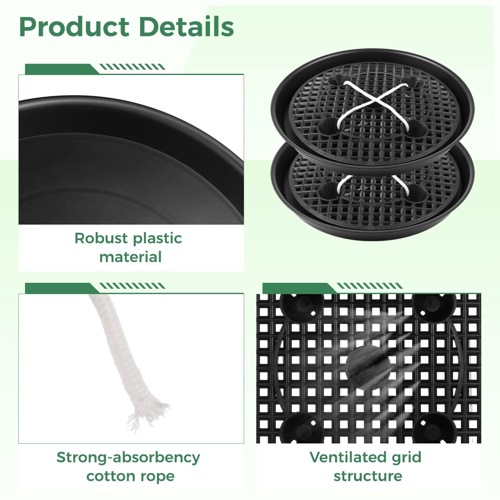 Plastic Plant Saucer Stand view 3