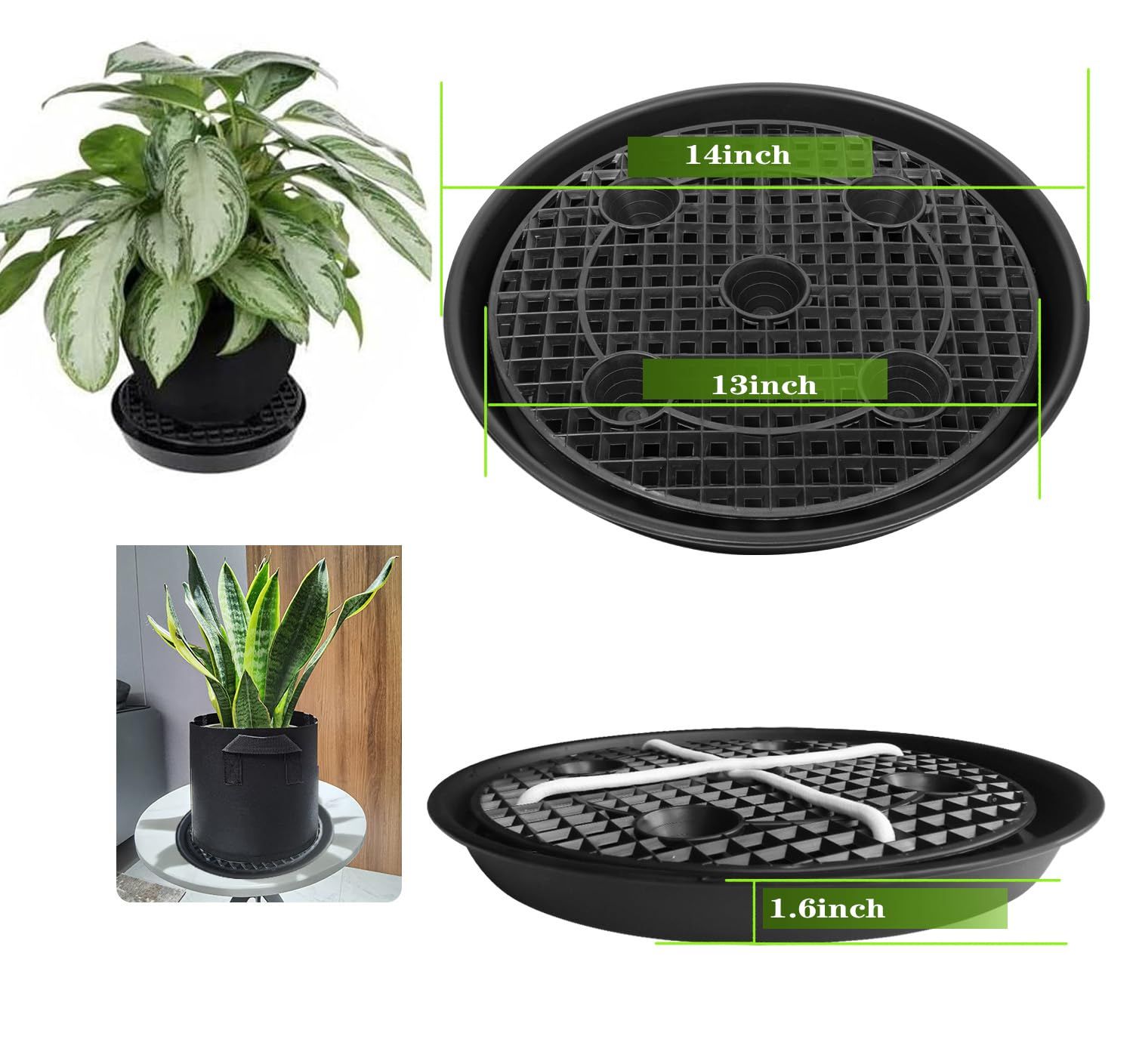 Plastic Plant Saucer Stand view 5