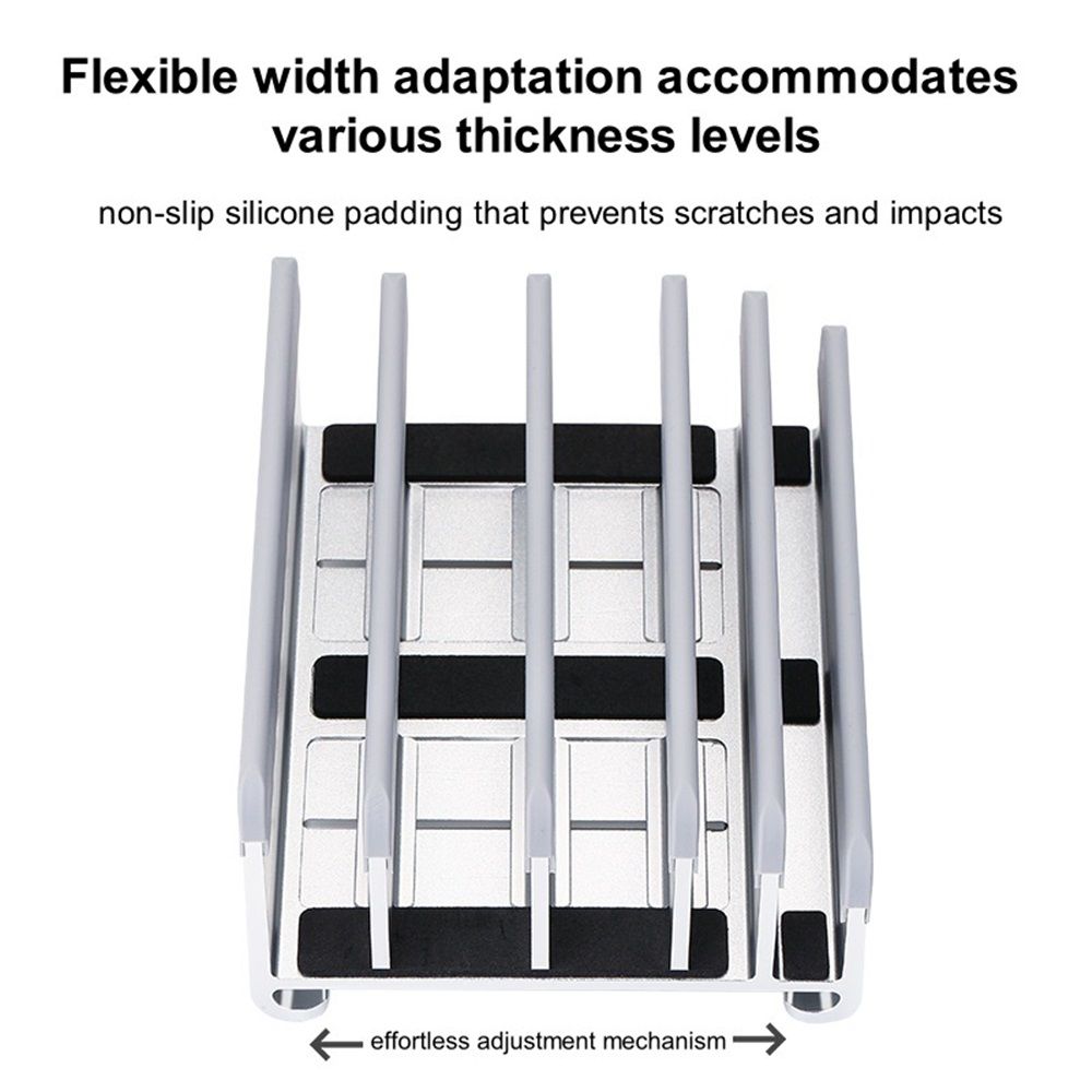 Adjustable Laptop Stand - Fits 5 Devices view 3