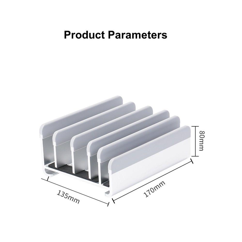 Adjustable Laptop Stand - Fits 5 Devices view 4