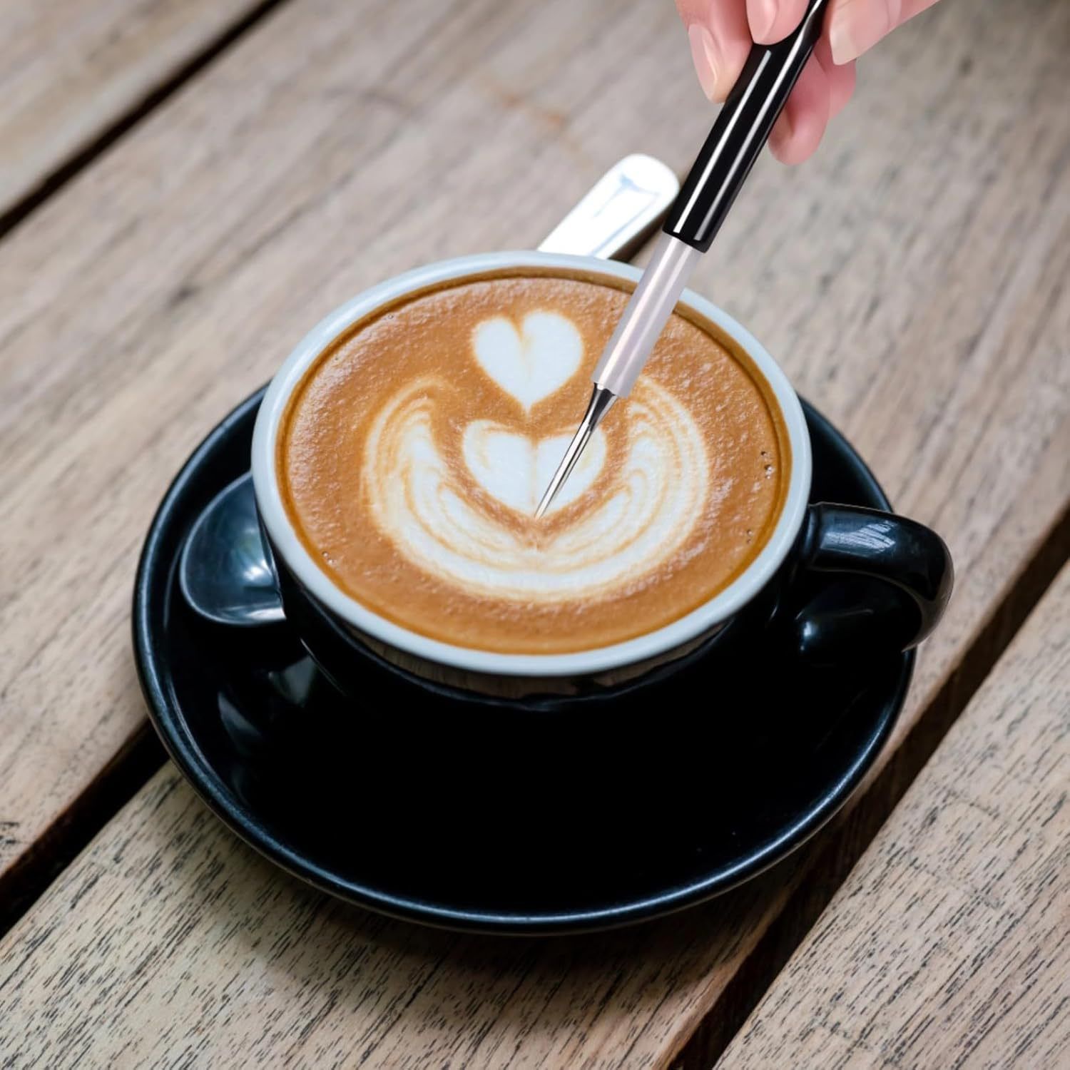 Latte Art Set (3 Tools) for Latte Art view 2