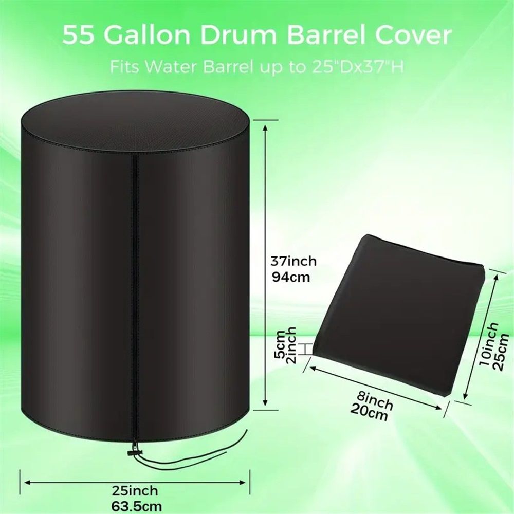 Table Cover Waterproof Round Patio Cool Bar Table Cover with Drawstrings view 3