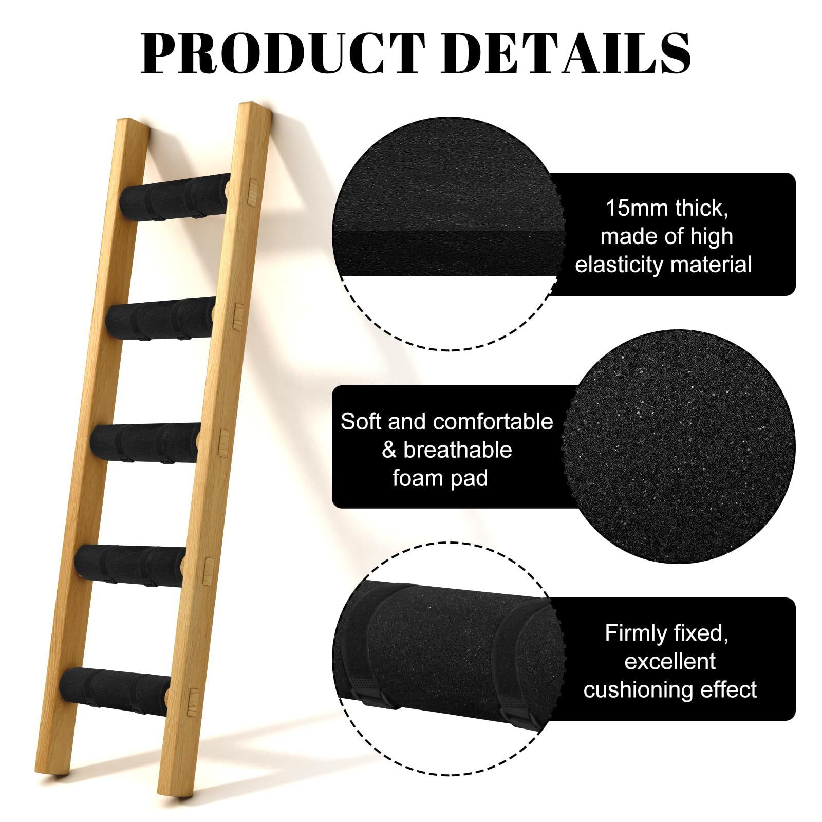 5 Pcs Bunk Bed Ladder Pads view 4