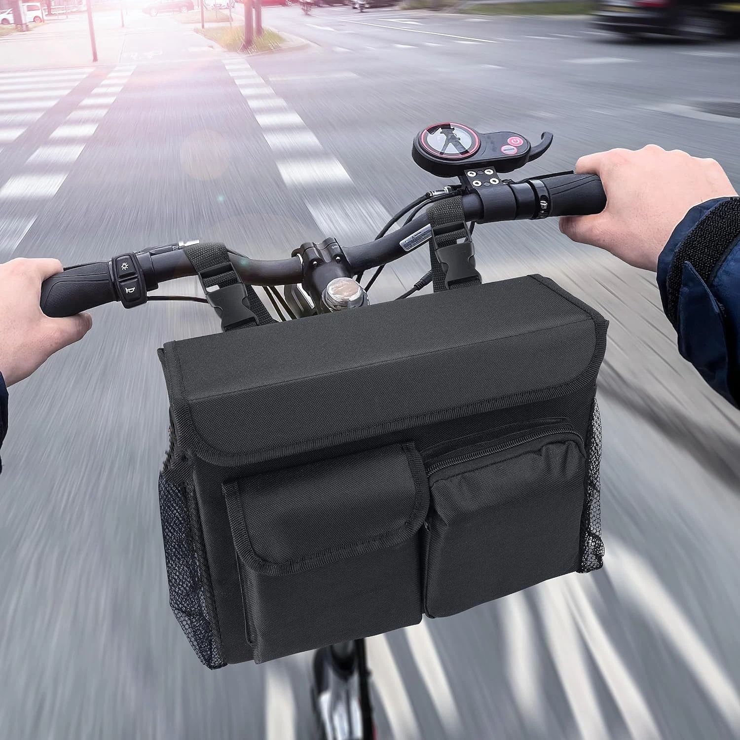 Mobility Scooter Bag – Convenient Organizer Pouch with 14-Inch Laptop Pocket view 2
