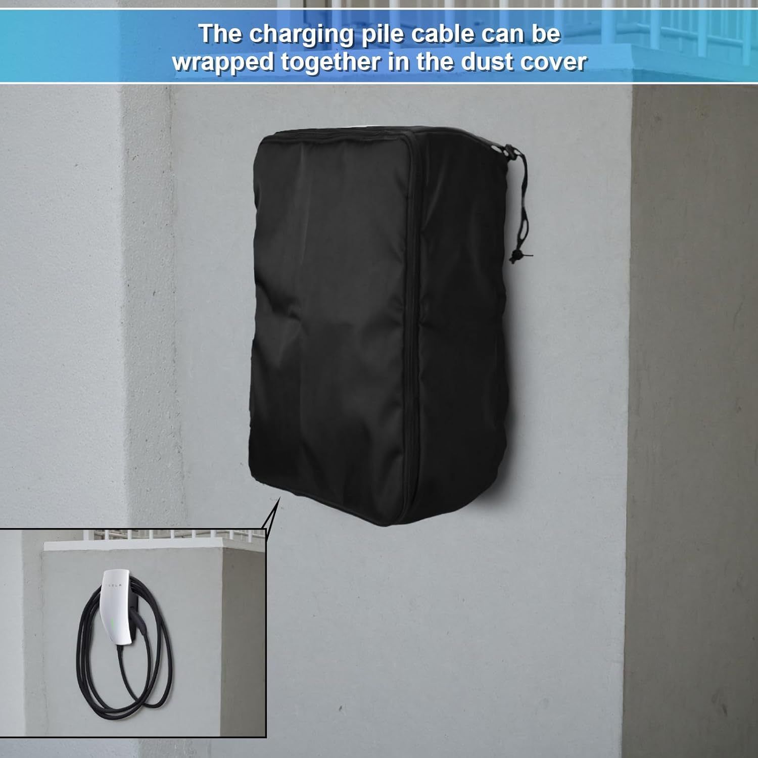 EV Charger Cover for Wall Connector Level 2 view 4