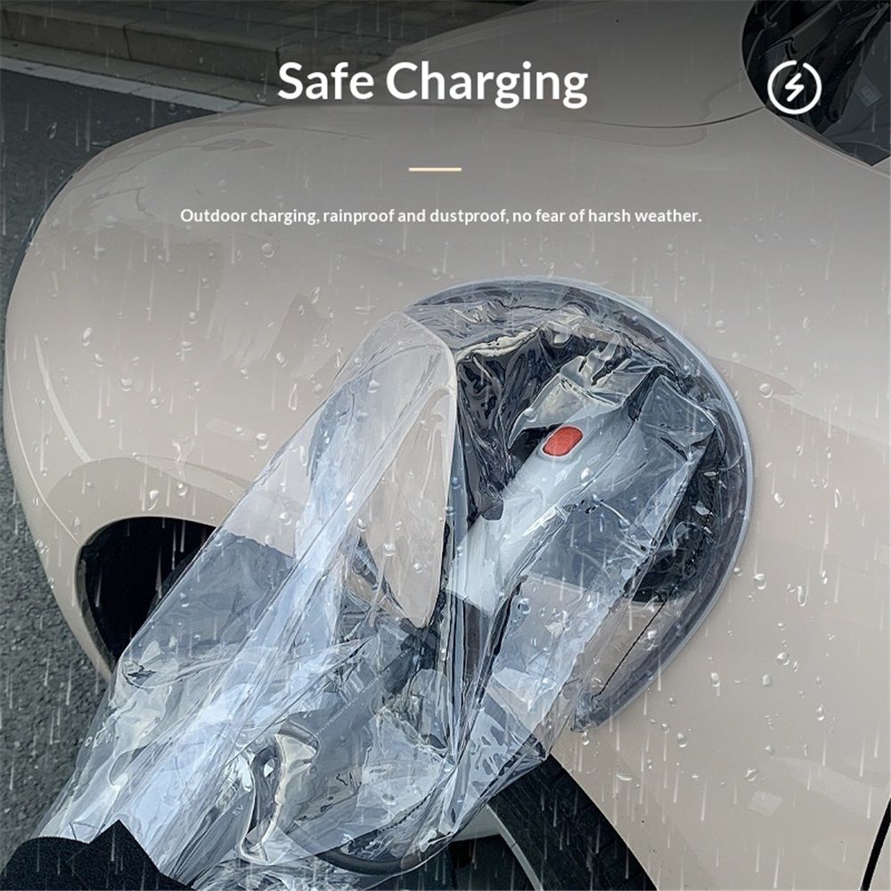 EV Charger Cover, Waterproof EV Charging Port Cover Outdoor, Double-Sided view 3