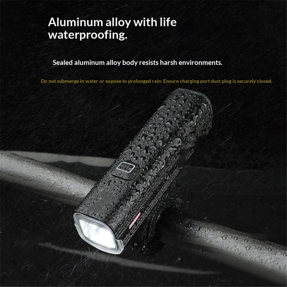 Smart Bike Light, Rechargeable Waterproof Cycling Front Light for Road Urban view 4