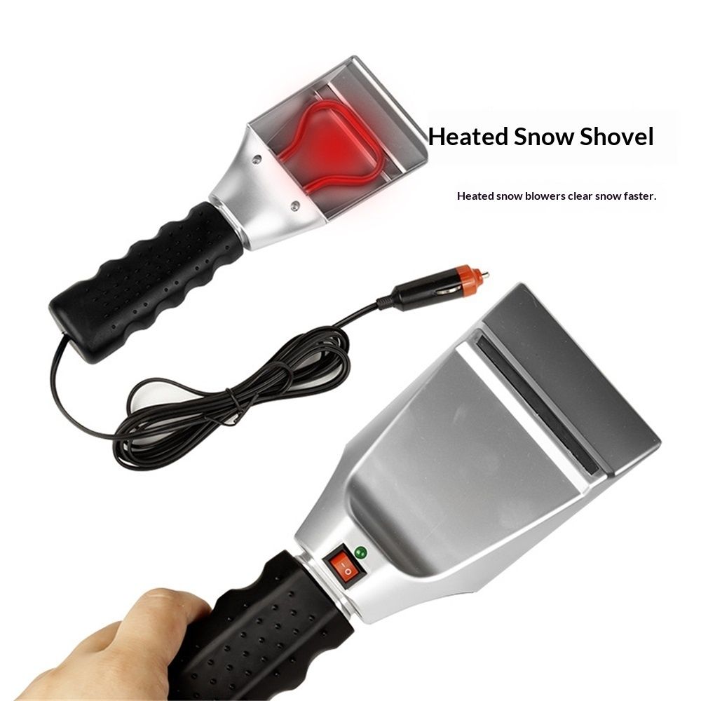 Heated Snow Ice Scraper 12V Electric Auto Windshield Ice Scrapers Electric view 2