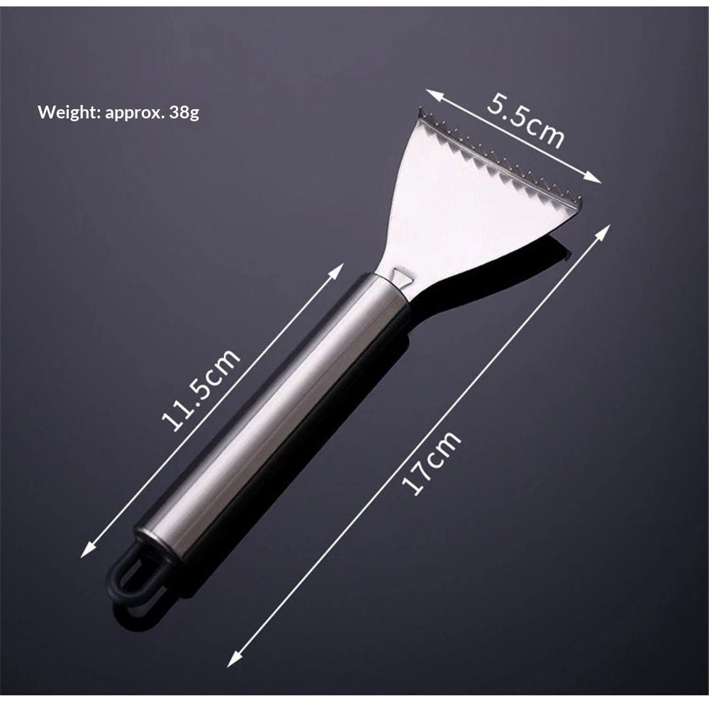Sharp Stainless Steel Fish Scaler view 5