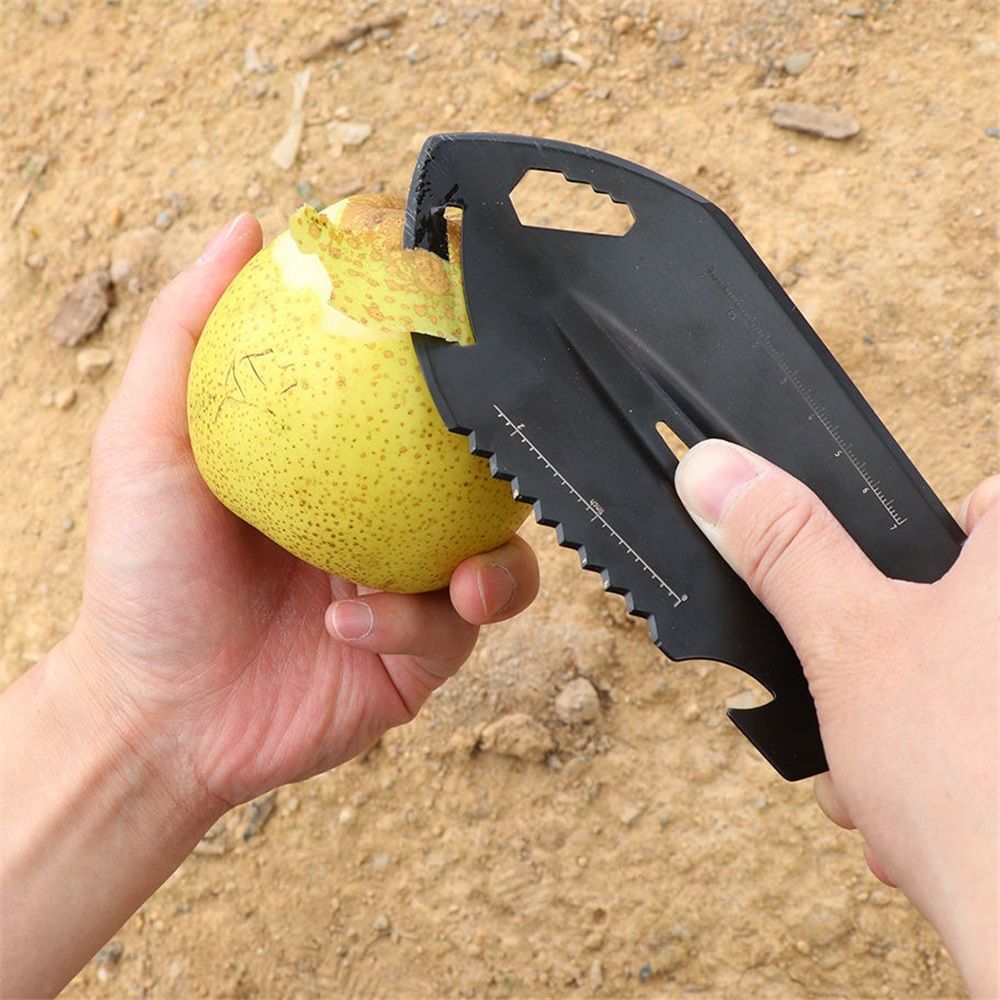 Hiking Trowel, Camping, Backpacking, Portable Shovel, Multitool, Ultralight view 4