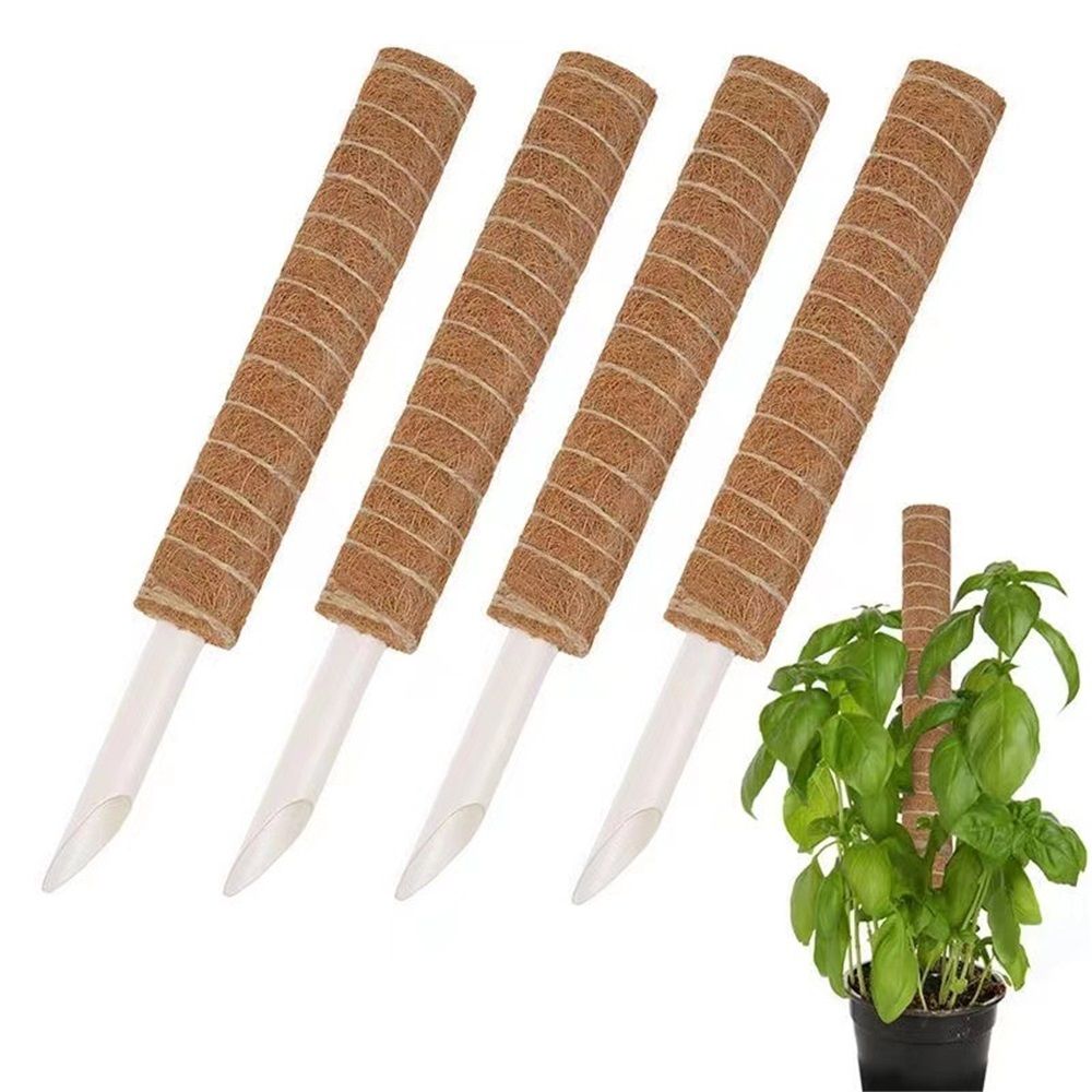 4 Pack Moss Poles, Stackable Moss Pole for Plants , 35cm Tall Moss Poles for view 2