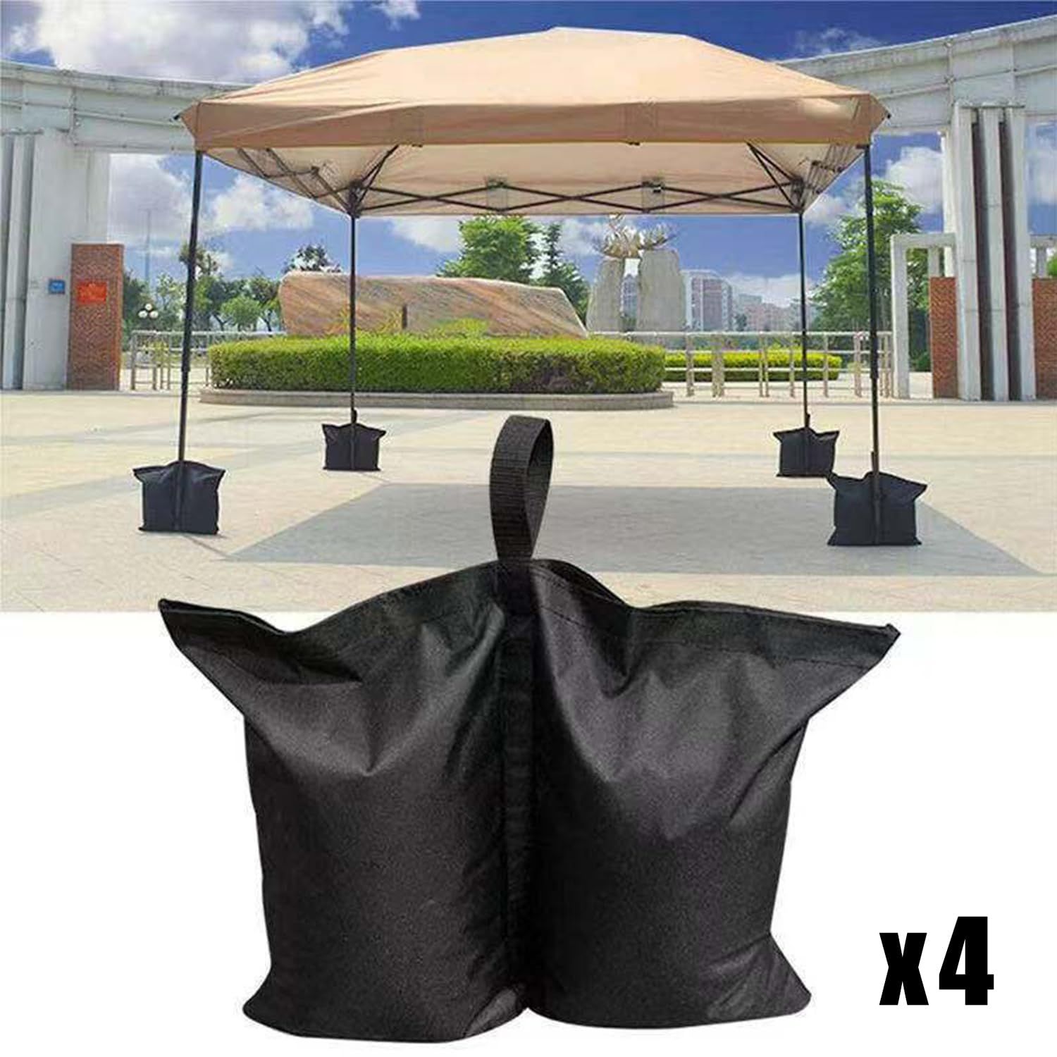 Outdoor tent fixed sandbag sandbag view 5