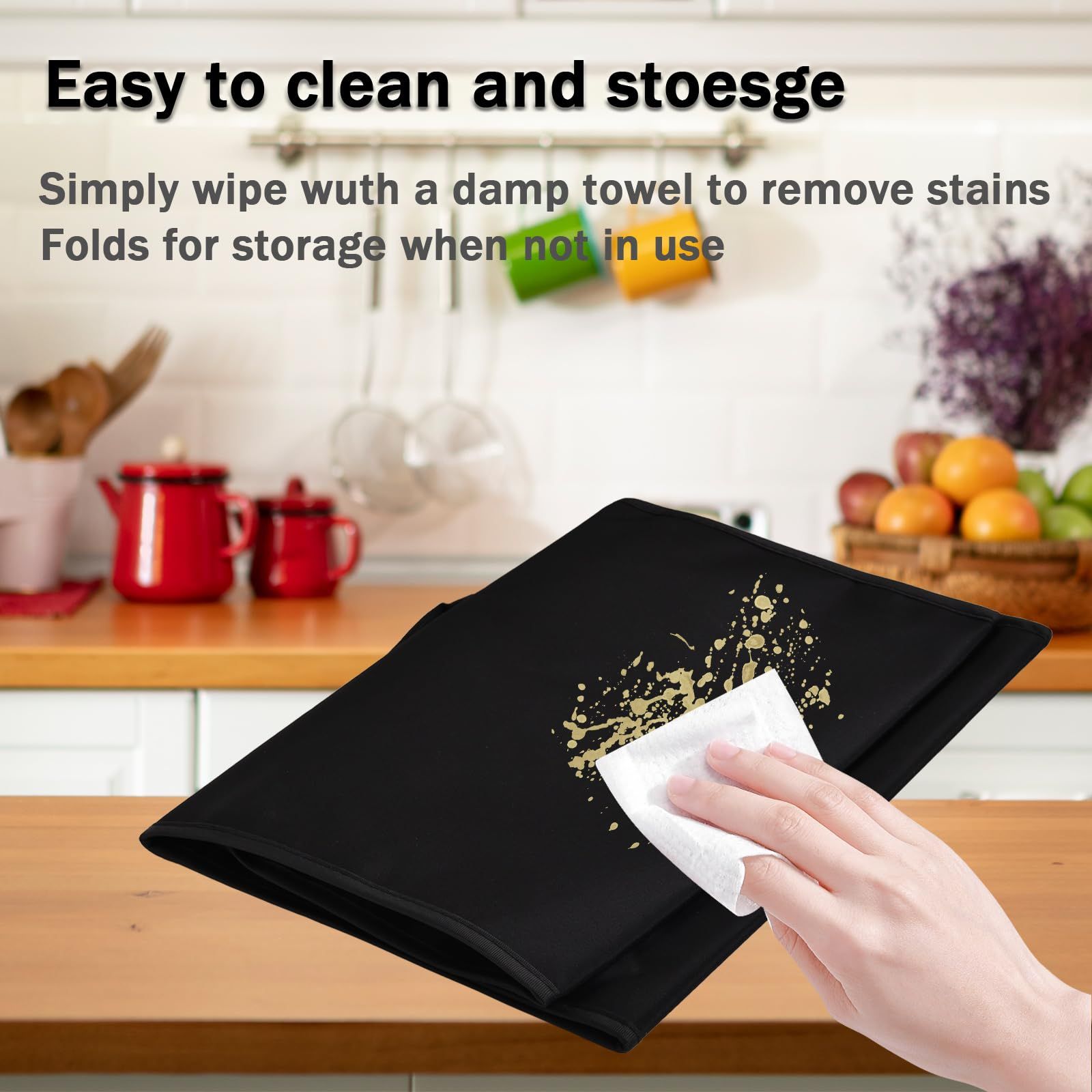 Air Fryer Cover for , Heavy Duty Waterproof Dust-proof Protective AirFryer view 3