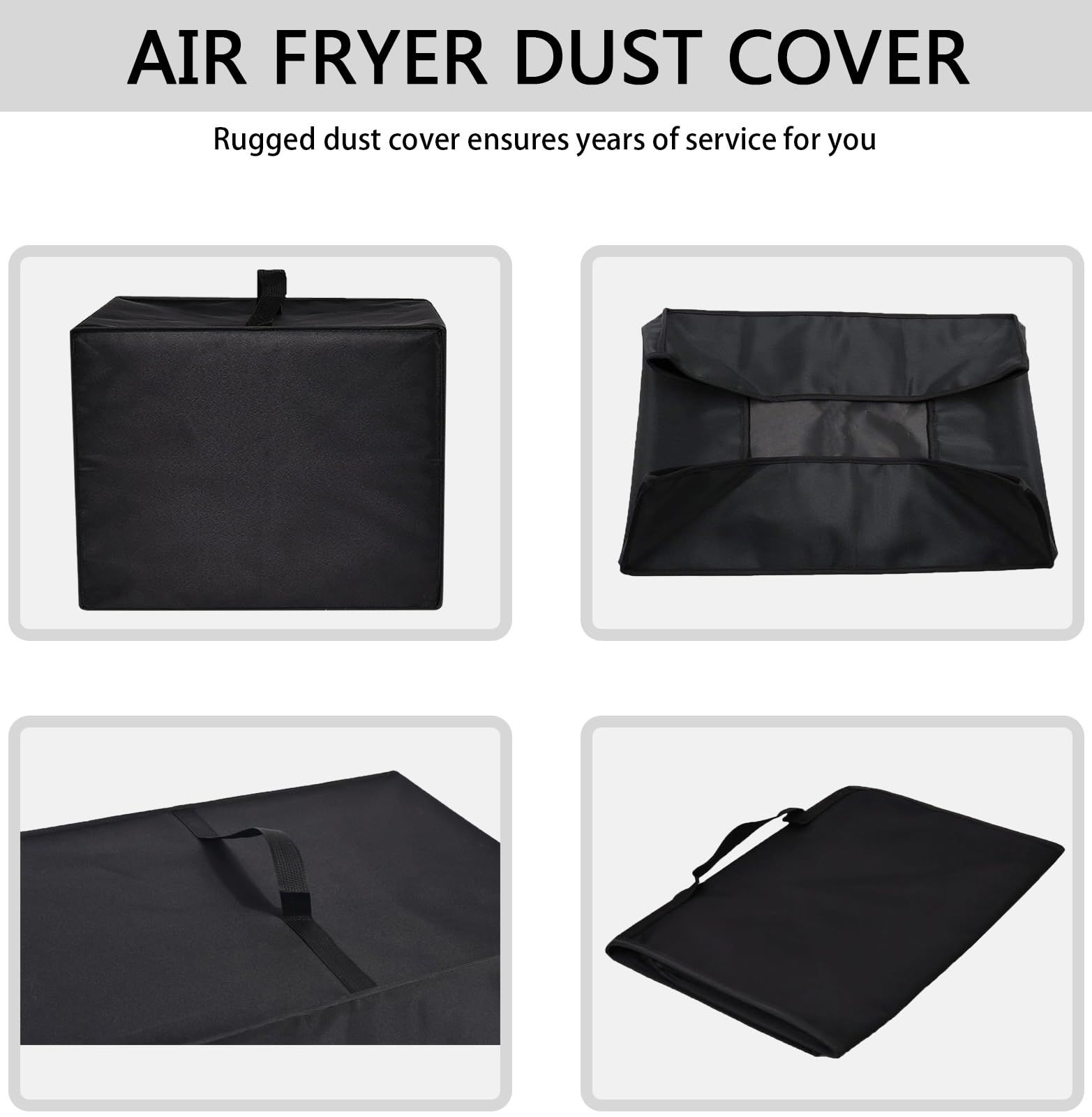 Air Fryer Cover for , Heavy Duty Waterproof Dust-proof Protective AirFryer view 4
