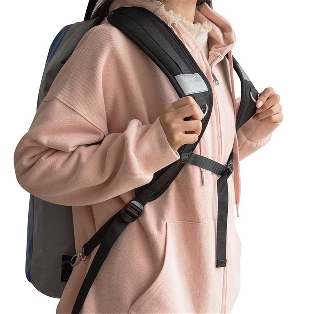Adjustable Backpack Shoulder Straps Waterproof Replacement Belt Padded view 3