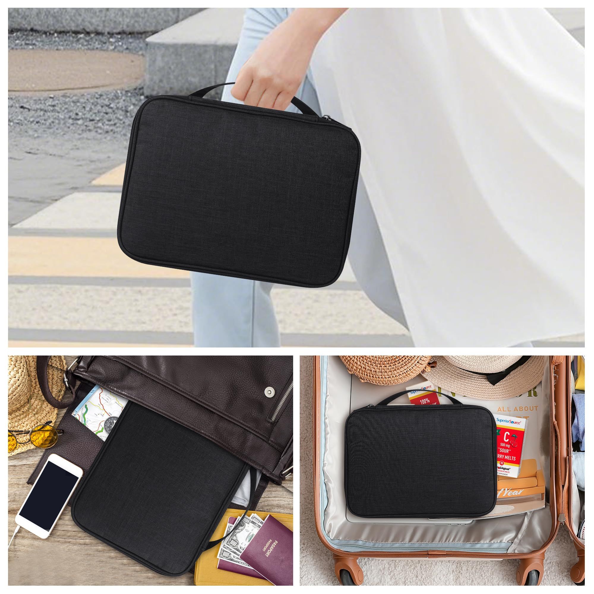 Watch Band Storage Case Watch Band Organizer Bag Watch Band Case and Storage view 4