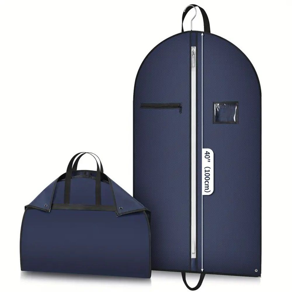 2 pack 40-inch Suit Bag Garment Bag for Travel and Storage