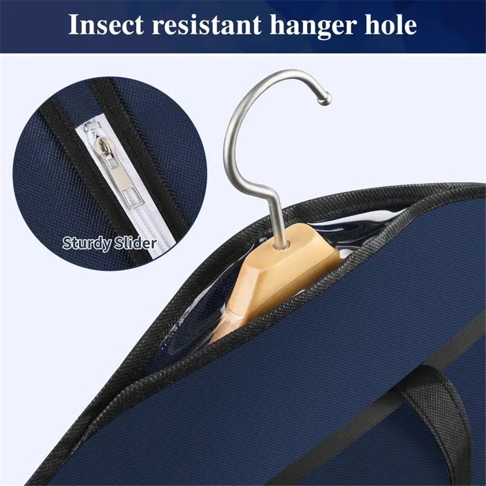 2 pack 40-inch Suit Bag Garment Bag for Travel and Storage view 4