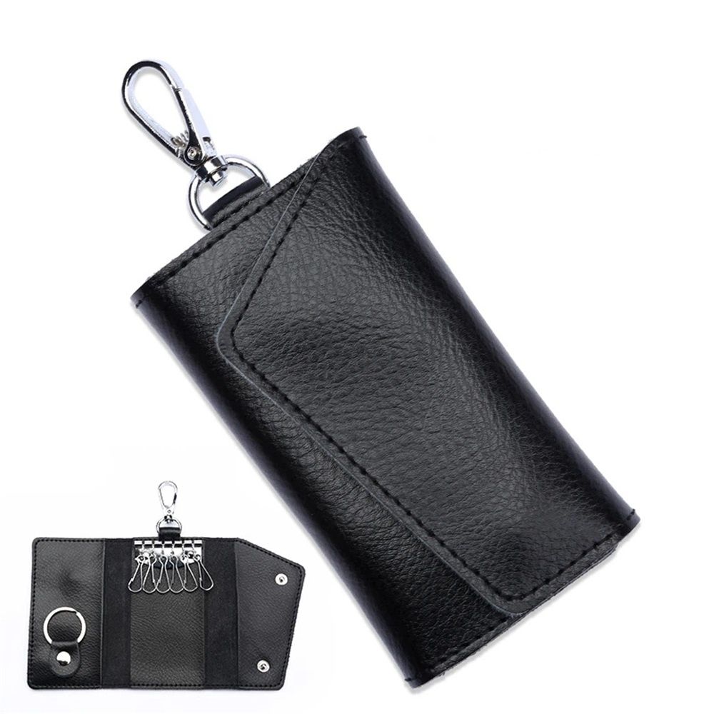 2 pack Compact Leather Car Key Case